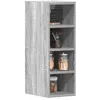 Image de vidaXL Armoire suspendue Riga Gris Sonoma 20 x 295 x 60 cm Bois dingénierie 854162