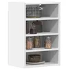 Image de vidaXL Armoire suspendue Riga Blanc 40 x 295 x 60 cm Bois dingénierie 854175