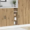 Image de vidaXL Meuble bas Riga Chêne artisanal 20 x 445 x 815 cm Bois dingénierie 854192