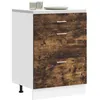 Image de vidaXL Meuble bas de cuisine Lyon Chêne fumé Bois dingénierie 854254