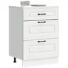 Image de vidaXL Armoire de cuisine Kalmar blanc bois dingénierie 854279