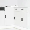 Image de vidaXL Meuble sous évier Lyon Bois dingénierie blanc 854289