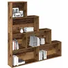 Image de vidaXL Bibliothèque vieux bois 157x24x160 cm bois dingénierie bibliothèque meuble à livres armoire de rangement étagère 855888
