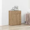 Image de vidaXL Buffet chêne artisanal 60x30x75 cm bois dingénierie 855897