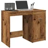 Image de vidaXL Bureau vieux bois 100x50x76 cm bois dingénierie bureau décriture bureau dordinateur bureau à domicile bureau 856002