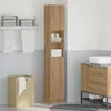 Image de vidaXL Armoire de salle de bain chêne artisanal 32x255x190 cm 856049