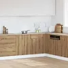 Image de vidaXL Armoire à tiroirs Lyon Chêne artisanal 30 x 46 x 815 cm Bois dingénierie 856081