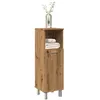 Image de vidaXL Armoire de bain chêne artisanal 30x30x95 cm bois dingénierie armoire de rangement de salle de bain armoire de 856138