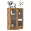 Image de vidaXL Bibliothèque chêne artisanal 82 5x30 5x115 cm bois dingénierie bibliothèque armoire de rangement support de 856157