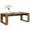 Image de vidaXL Table basse vieux bois 102x50x35 cm bois dingénierie table dappoint table de salon table latérale bout de 856680