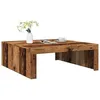 Image de vidaXL Table basse vieux bois 100x100x35 cm bois dingénierie table latérale table de salon table daccent bout de 856684