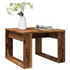 Image de vidaXL Table dappoint vieux bois 50x50x35 cm bois dingénierie 856688