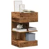 Image de vidaXL Tables de chevet 2 pcs vieux bois 40x35x65 cm bois d’ingénierie meuble de chevet table dappoint armoire de lit 856749