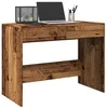 Image de vidaXL Bureau vieux bois 101x50x765 cm bois dingénierie bureau de travail bureau détude bureau à domicile bureau 856764