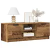 Image de vidaXL Meuble TV vieux bois 102x35x365 cm bois dingénierie banc TV meuble hifi centre de divertissement buffet TV 856858