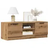 Image de vidaXL Meuble TV chêne artisanal 102x35x365 cm bois dingénierie 856859