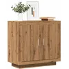Image de vidaXL Buffet chêne artisanal 80x40x75 cm bois dingénierie 856863