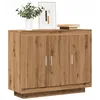 Image de vidaXL Buffet chêne artisanal 92x35x75 cm bois dingénierie 856865