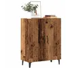 Image de vidaXL Buffet vieux bois 70x34x90 cm bois dingénierie armoire armoire latérale armoire de rangement armoire placard 856888