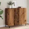 Image de vidaXL Buffet vieux bois 90x34x80 cm bois dingénierie 856892