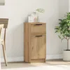 Image de vidaXL Buffet chêne artisanal 30x30x70 cm bois dingénierie armoire meuble de rangement organisateur de maison placard 856953