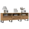 Image de vidaXL Meuble TV chêne artisanal 150x30x445 cm bois dingénierie 857194