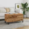 Image de vidaXL Table basse vieux bois 90x445x45 cm bois dingénierie table dappoint table de salon table latérale bout de 857442