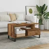 Image de vidaXL Table basse vieux bois 90x49x45 cm bois dingénierie 857454