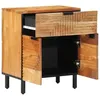 Image de Table de chevet 50x33x60 cm en bois massif d acacia