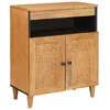 Image de Buffet en bois moderne - vidaXL - Marron clair - Bois de mangue massif - 335 x 60 x 75 cm - 2 portes