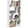 Image de vidaXL Bibliothèque Blanc 60x20x1205 cm Bois dingénierie 858147
