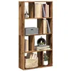 Image de vidaXL Bibliothèque vieux bois 60x20x120 cm bois dingénierie étagère étagère de rangement support à livres étagère à 858154
