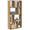 Image de vidaXL Bibliothèque chêne artisanal 60x20x1205 cm bois dingénierie 858155