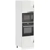 Image de vidaXL Armoires de four 2 pcs Porto blanc brillant bois dingénierie 3315053