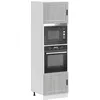 Image de vidaXL Armoires de four 2 pcs Porto sonoma gris bois dingénierie 3315057
