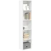 Image de vidaXL Bibliothèque blanc 40x30x189 cm bois dingénierie 857885