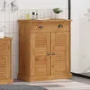 Image de Meuble sous vasque - VIDAXL - VIGO - Bois manguier massif et pin - Marron miel - Design contemporain