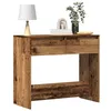 Image de vidaXL Table console vieux bois 89x41x765 cm bois dingénierie table dentrée table sous miroir table dappoint armoire 856774