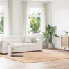 Image de vidaXL Tapis shaggy à poils longs NAVARRA beige 240x240 cm polyester 4102885
