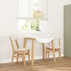Image de vidaXL Chaises à manger coussins 2 pcs bois massif caoutchouc chaise à dîner chaise chaise de salon chaises à dîner 4102437