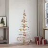 Image de Sapin de Noël en bois pour décoration 150 cm Bois de pin massif