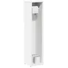 Image de vidaXL Meuble de salle de bain avec porte-rouleau blanc 205x20x90 cm meuble de rangement de salle de bain armoire de 858506