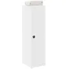 Image de vidaXL Meuble de salle de bain avec porte-rouleau blanc 205x22x72 cm 858515