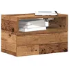 Image de vidaXL Tables de chevet murales 2 pcs vieux bois 45x26x285 cm armoire de chevet flottante armoire de chevet suspendue 858611