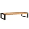 Image de Étagère de salle de bain - VIDAXL - 120 x 50 x 23 cm - Marron - Métal - Bois de mangue