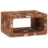Image de vidaXL Table de chevet Marron 45 x 30 x 24 cm Bois Recyclé Solide 4104578