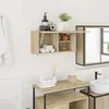 Image de vidaXL Armoire murale de bain chêne sonoma 60x25x30 cm bois ingénierie 860060