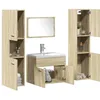 Image de vidaXL Ensemble de meubles de salle de bain 5 pcs chêne sonoma 3325011