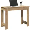 Image de vidaXL Bureau chêne artisanal 100x45x75 cm bois dingénierie 860435