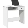 Image de vidaXL Bureau Blanc 80x40x75 cm Bois dingénierie 860472